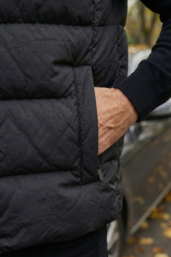 Herren-Daunenweste Freever NF 2552 schwarz, Фото №4- freever.ua