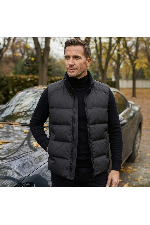 Herren-Daunenweste Freever NF 2552 schwarz
