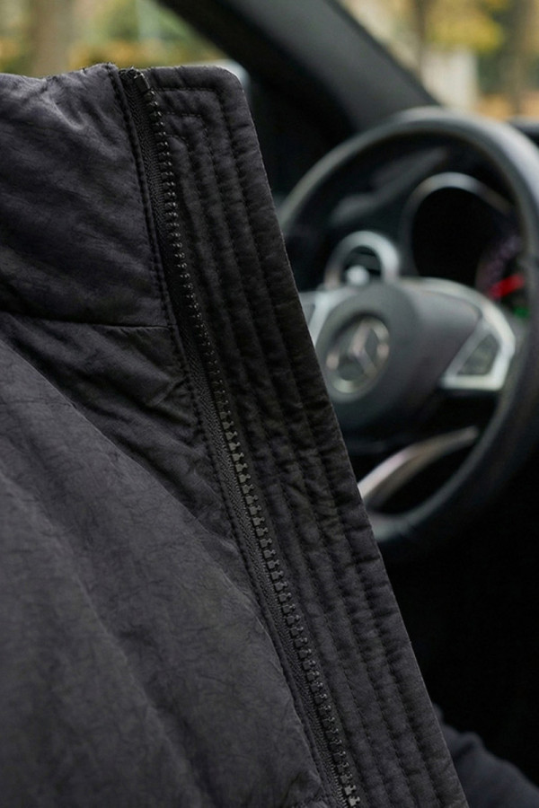 Men's down vest Freever NF 2552 black, Фото №7- freever.ua