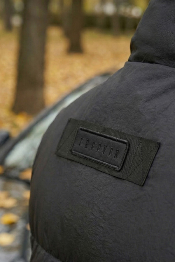 Men's down vest Freever NF 2552 black, Фото №5- freever.ua