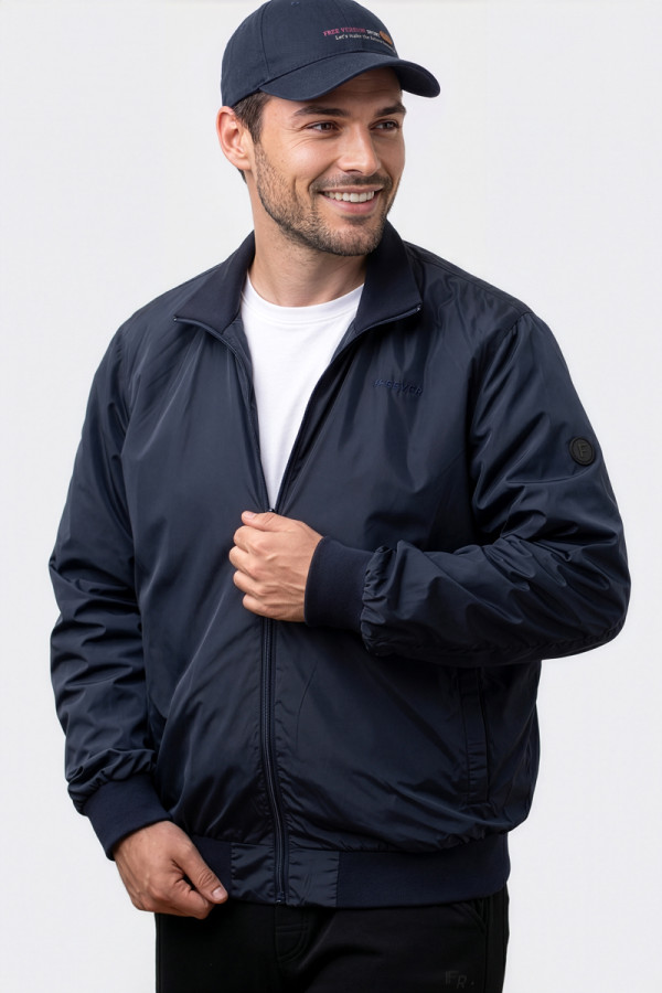 Herren Bomberjacke Freever JF 2602 blau