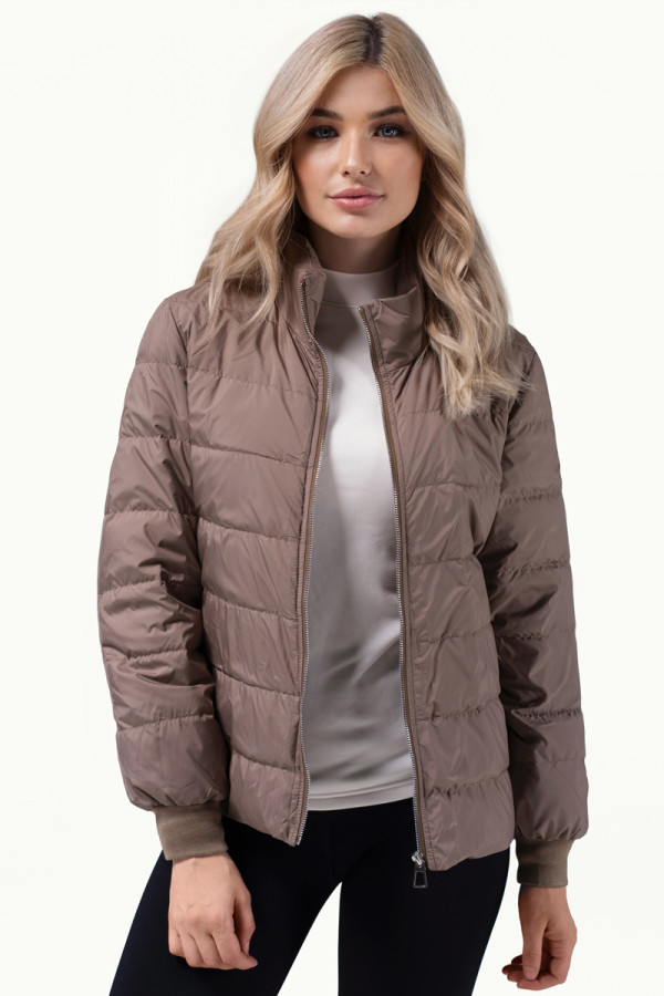 Down Jacket Women's Freever JF 2610 Beige, Фото №2- freever.ua
