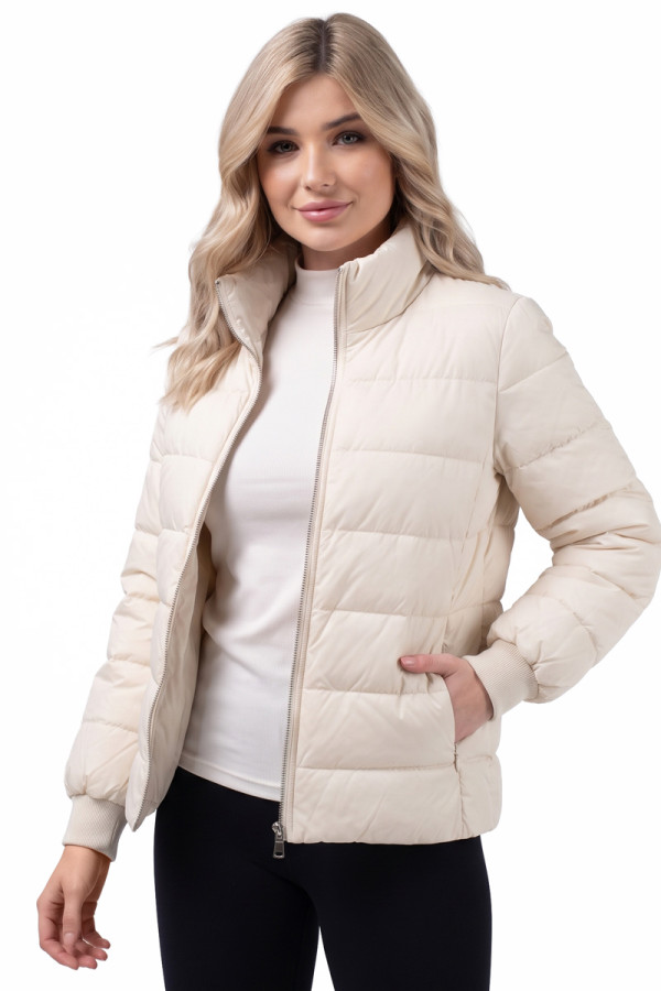 Down Jacket Women's Freever JF 2610 Milky White, Фото №2- freever.ua