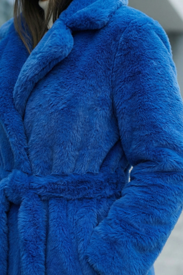 Eco-coat for women Freever UF 28325 electric, Фото №6- freever.ua