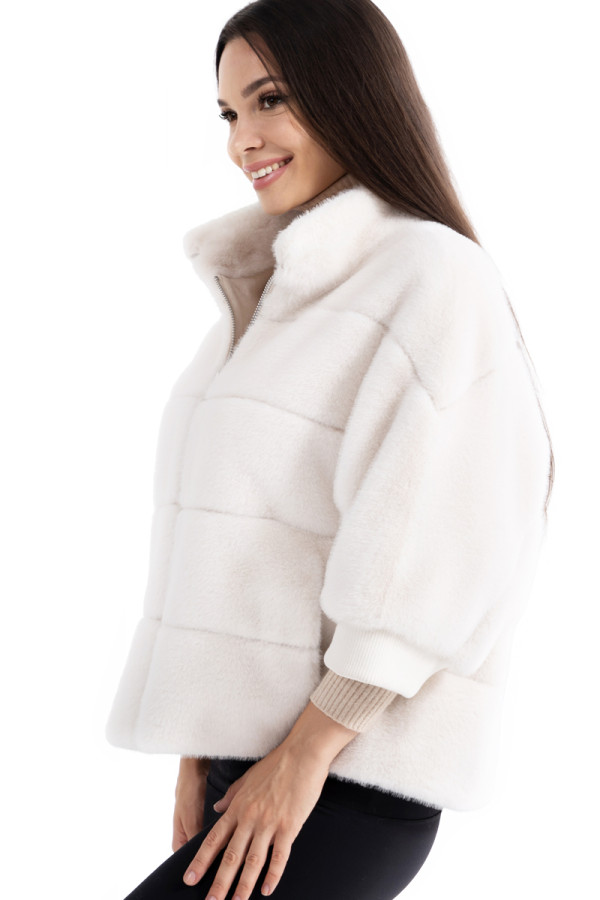 Women's coat Freever NF 28328 milky, Фото №2- freever.ua