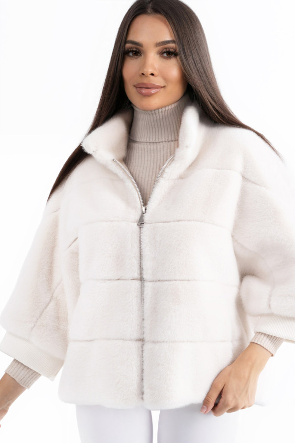 Women's coat Freever NF 28328 milky, Фото №4- freever.ua