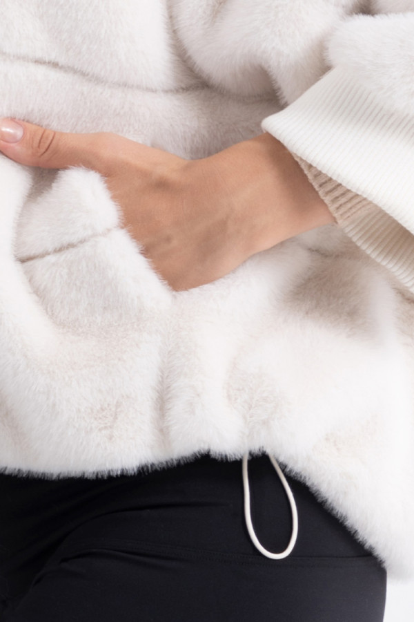 Women's coat Freever NF 28328 milky, Фото №6- freever.ua
