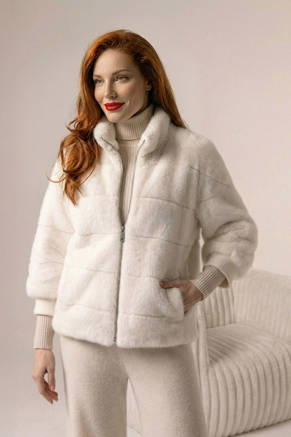 Women's coat Freever NF 28328 milky, Фото №2- freever.ua