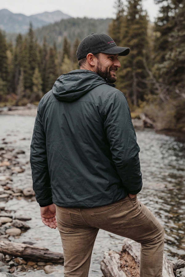 Herrenwindjacke Freever UF 30973 khaki, Фото №8- freever.ua