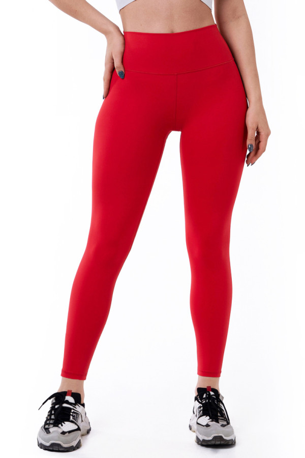Fitness leggings for women Freever WF 3916 red