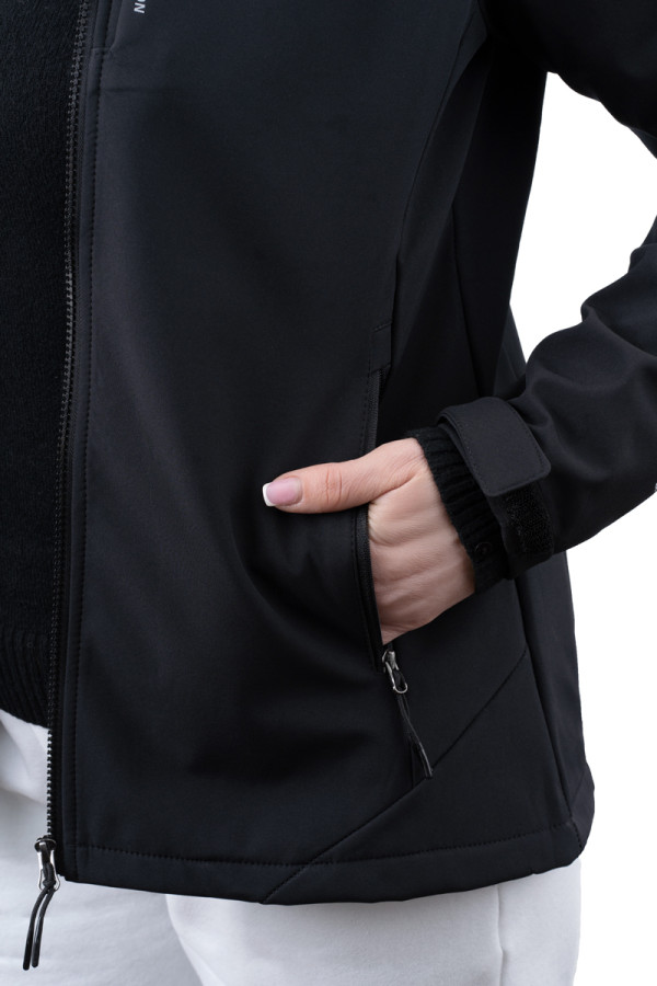 Women's jacket Freever windstopper UF 5320 black, Фото №6- freever.ua
