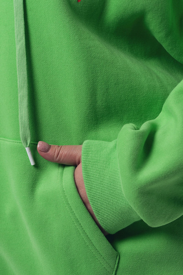 Women's sweatshirt Freever WF 5409 green, Фото №6- freever.ua