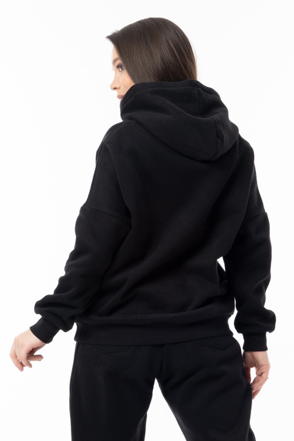 Women's sweatshirt Freever WF 5409 black, Фото №7- freever.ua