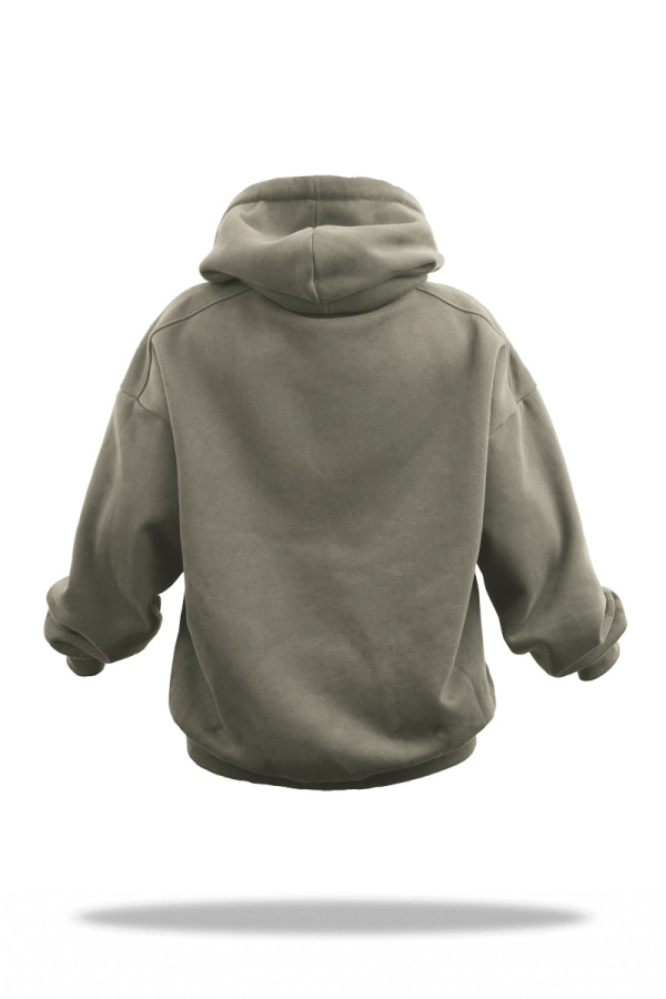 Women's Hoodie Freever UF 5410 Khaki , Фото №3- freever.ua