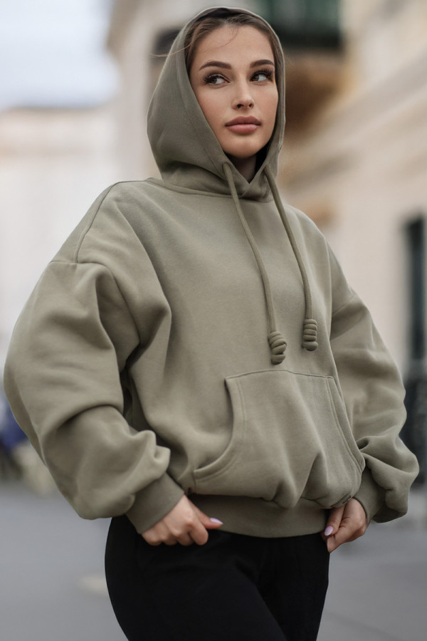 Women's Hoodie Freever UF 5410 Khaki 