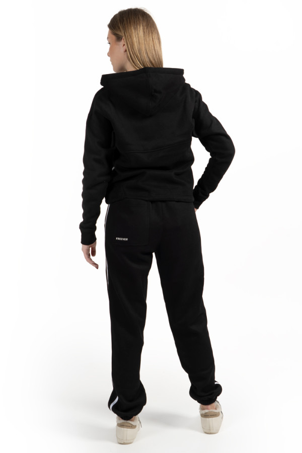 Women's warm tracksuit Freever NF 5416-5823 black, Фото №5- freever.ua