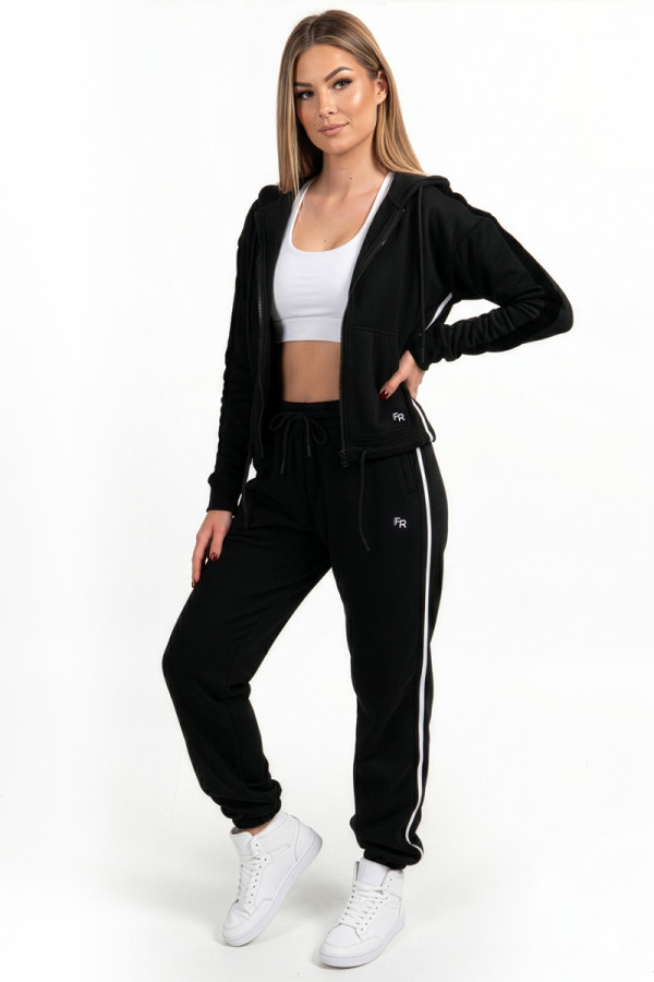 Women's warm tracksuit Freever NF 5416-5823 black