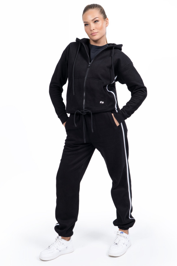 Women's warm tracksuit Freever NF 5416-5823 black