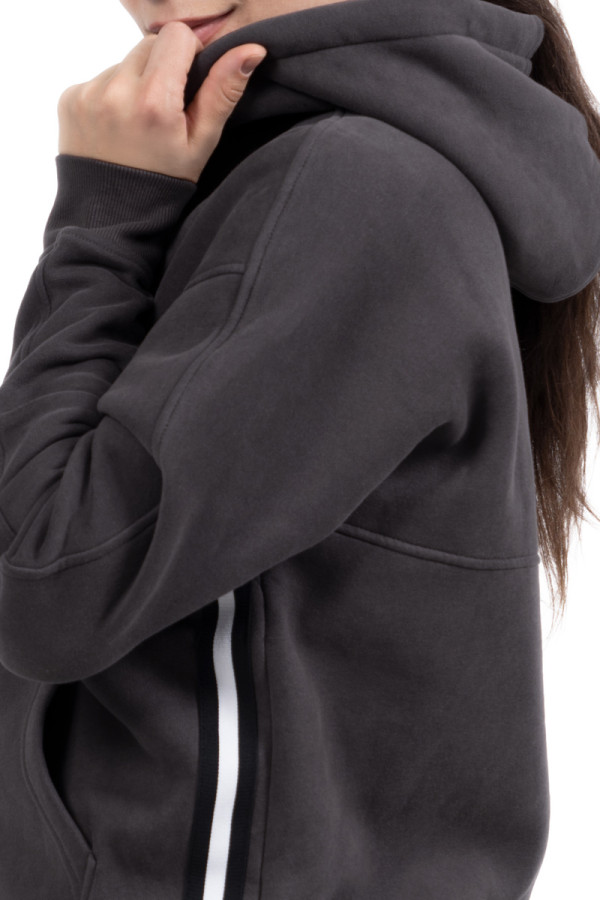 Women's warm tracksuit Freever NF 5416-5823 gray, Фото №3- freever.ua