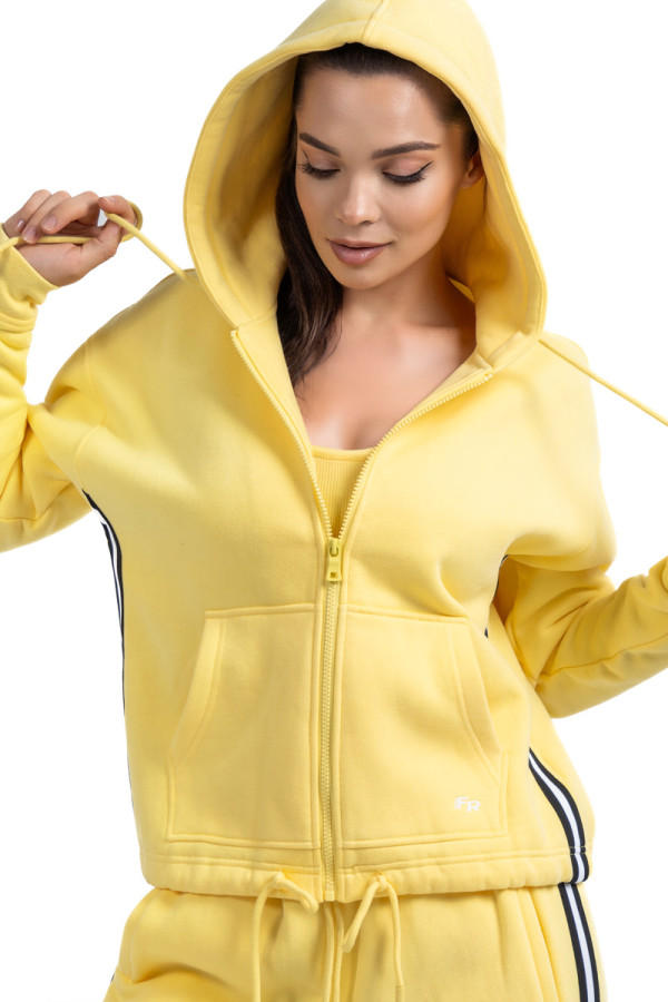 Women's warm tracksuit Freever NF 5416-5823 yellow, Фото №2- freever.ua
