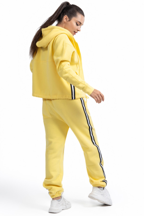 Women's warm tracksuit Freever NF 5416-5823 yellow, Фото №5- freever.ua