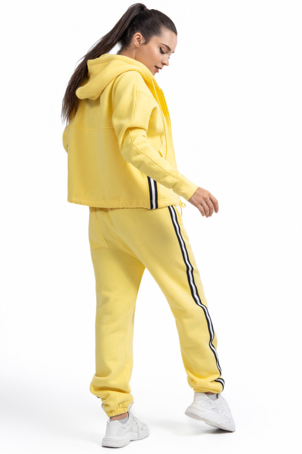 Women's warm tracksuit Freever NF 5416-5823 yellow, Фото №6- freever.ua