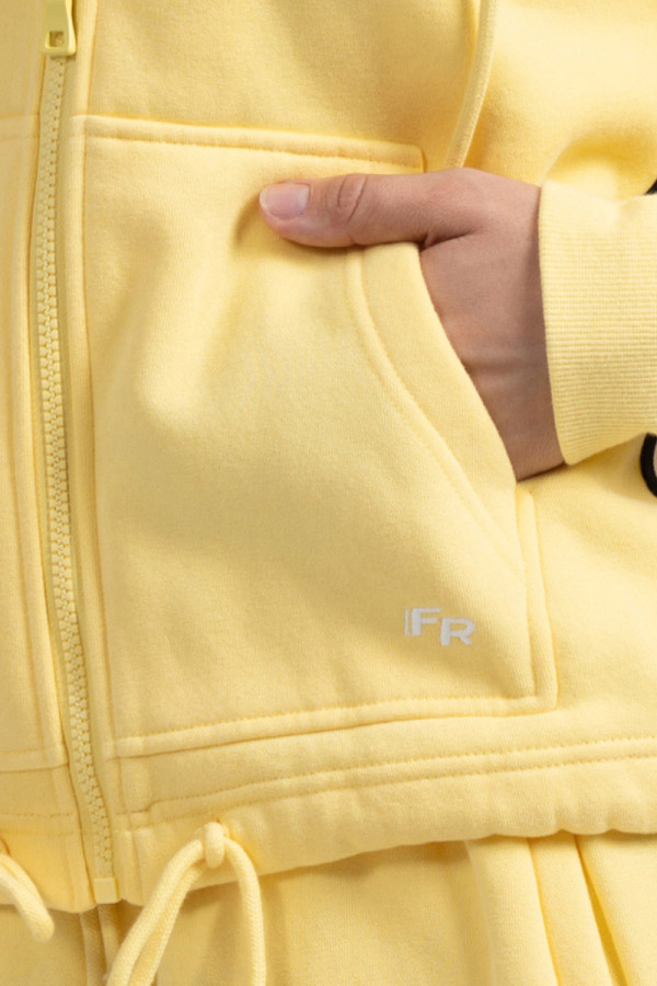 Women's warm tracksuit Freever NF 5416-5823 yellow, Фото №2- freever.ua