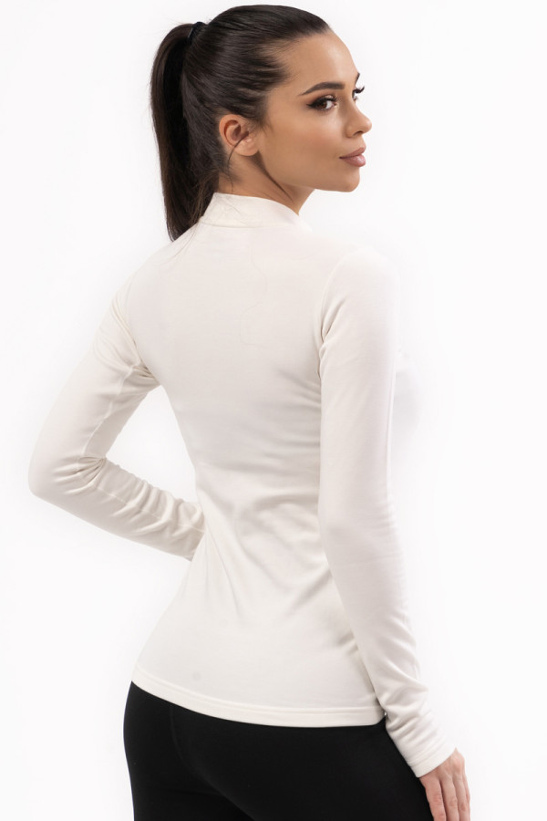 Damen-Thermofleecejacke Freever NF 5419 in Milchweiß, Фото №5- freever.ua