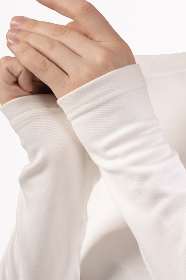 Damen-Thermofleecejacke Freever NF 5419 in Milchweiß, Фото №3- freever.ua