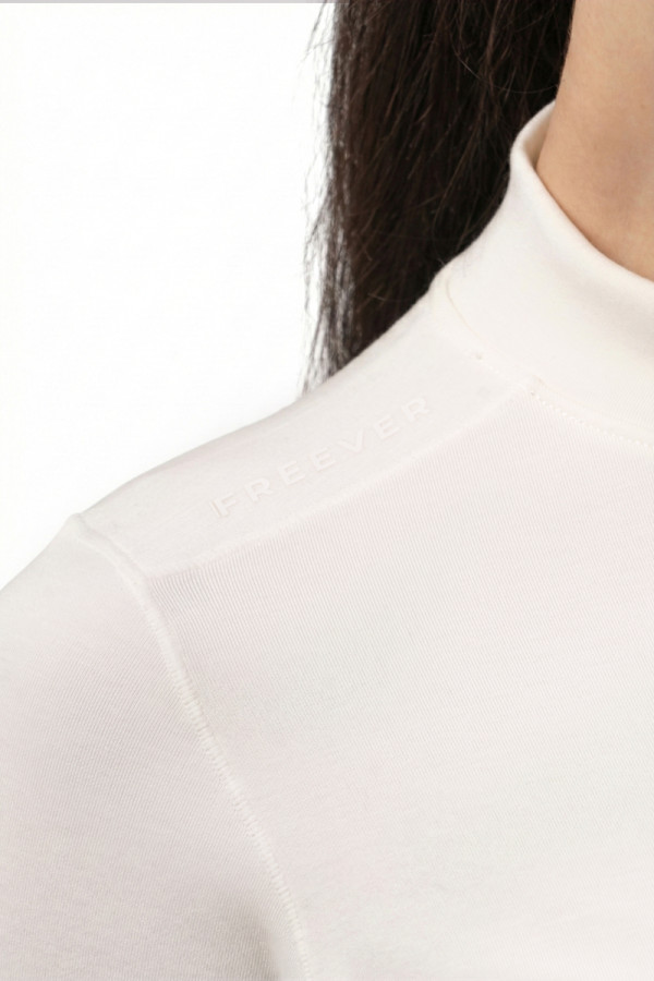 Damen-Thermofleecejacke Freever NF 5419 in Milchweiß, Фото №4- freever.ua