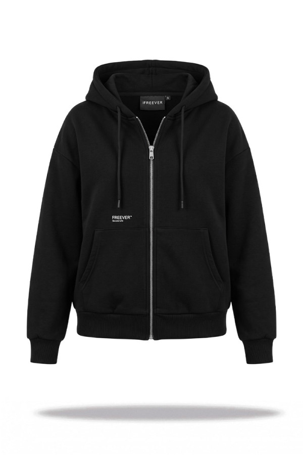 Sports Sweatshirt Women's Freever JF 5420 Black, Фото №2- freever.ua