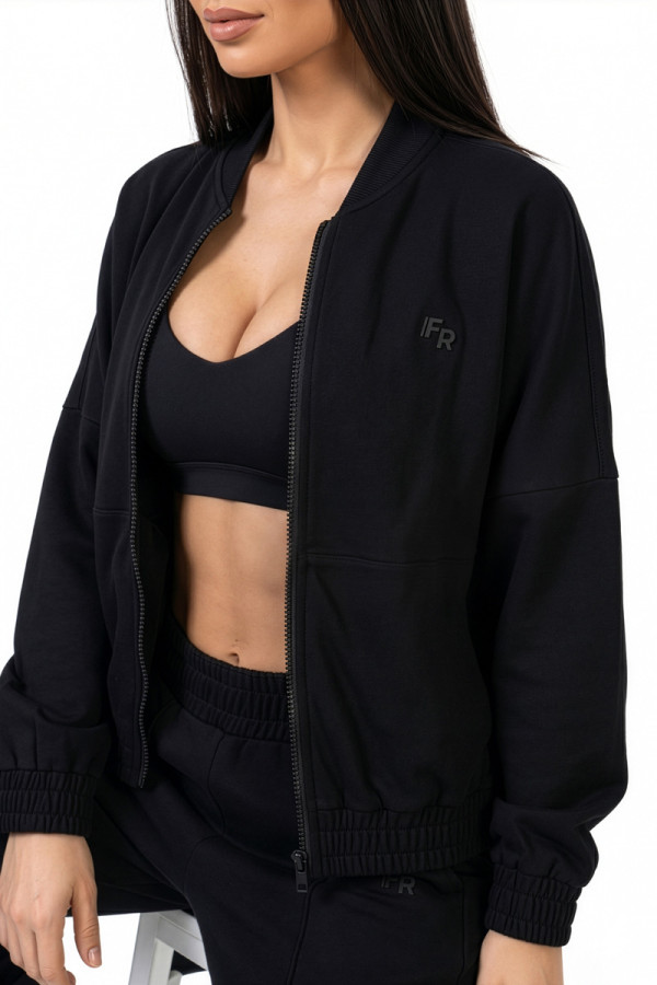 Women's Freever NF 5513-5913 black tracksuit, Фото №4- freever.ua