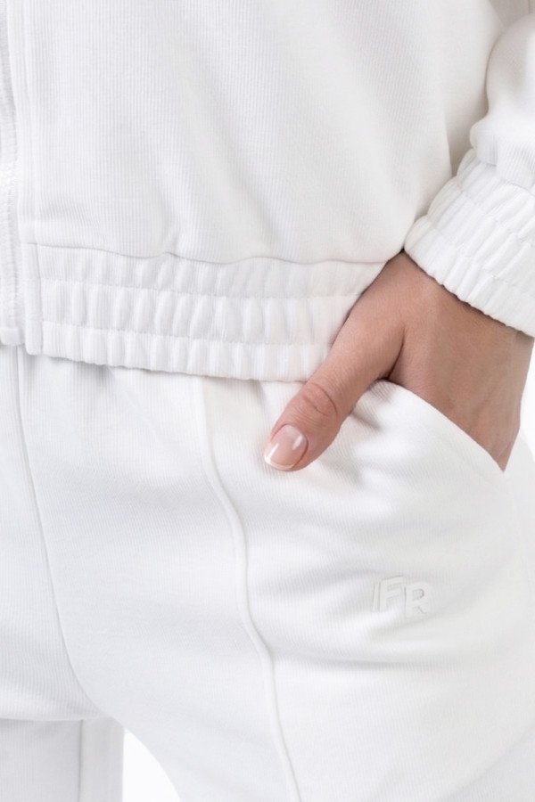 Women's Freever NF 5513-5913 white tracksuit, Фото №3- freever.ua
