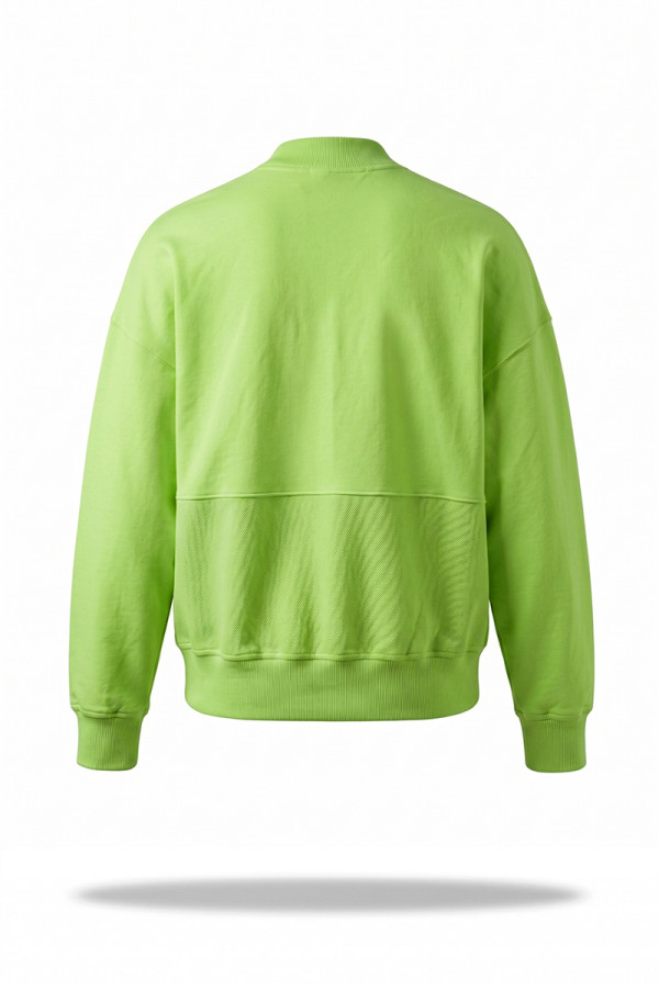 Womens sports sweatshirt Freever NF 5519 light green, Фото №5- freever.ua