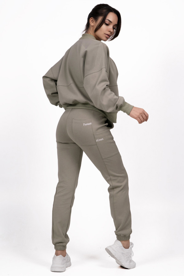 Damen-Sporthose Freever NF 5919 khaki, Фото №5- freever.ua