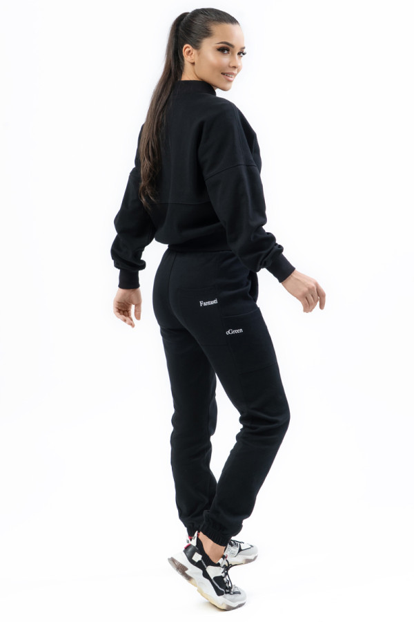 Womens sports pants Freever NF 5919 black, Фото №3- freever.ua