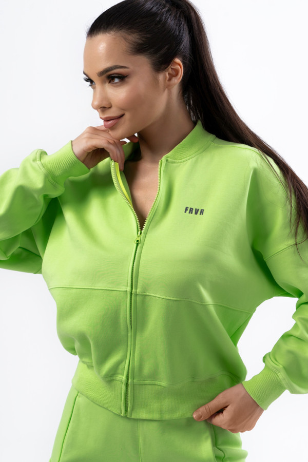 Damen-Trainingsanzug Freever NF 5519-5919 in Hellgrün, Фото №2- freever.ua