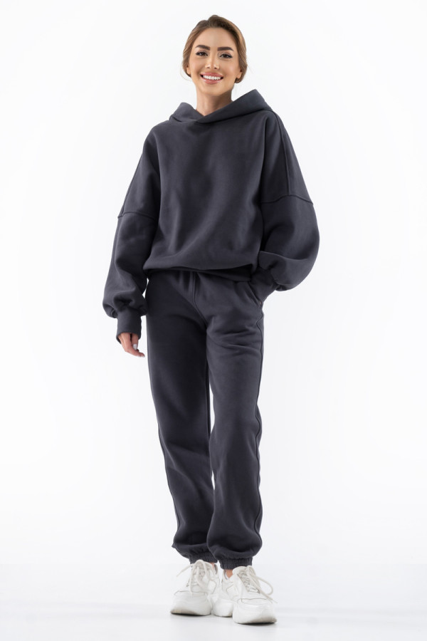Women's tracksuit Freever AF 5613 gray, Фото №2- freever.ua