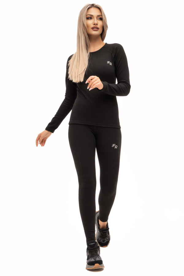 Thermal underwear for women (set) Freever UF5716 black