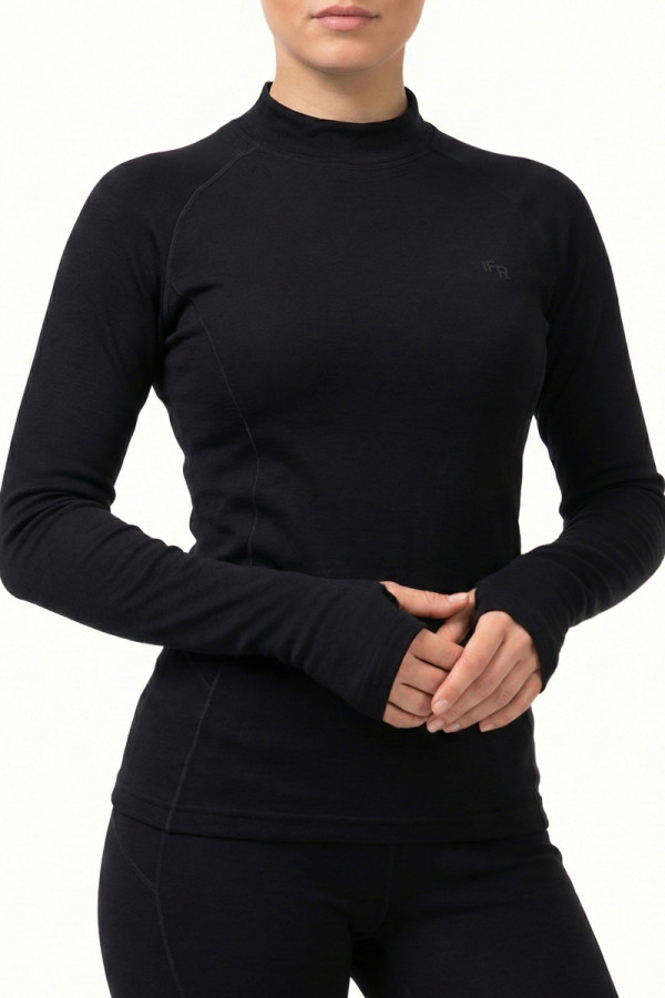 Damen-Thermounterwäsche (Set) Freever NF 5720 schwarz, Фото №4- freever.ua