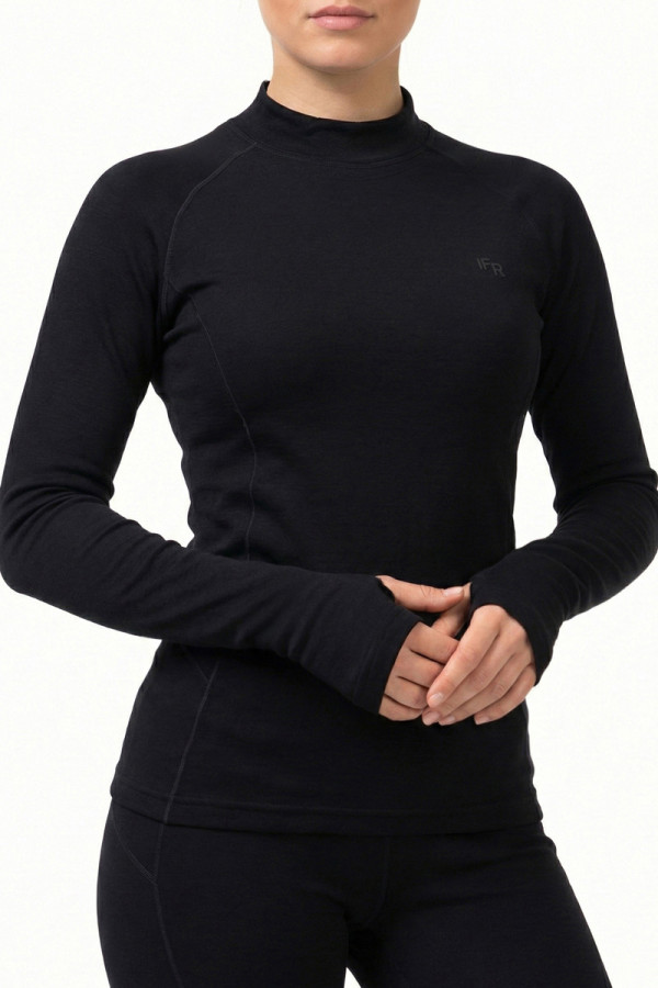Womens thermal underwear (set) Freever NF 5720 black, Фото №4- freever.ua
