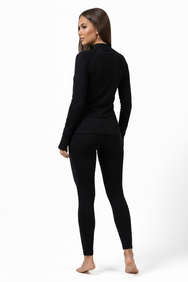 Damen-Thermounterwäsche (Set) Freever NF 5720 schwarz, Фото №6- freever.ua
