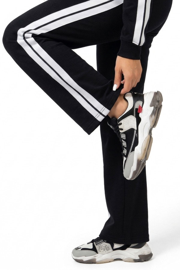 Damen-Trainingsanzug Freever NF 5721 schwarz, Фото №7- freever.ua