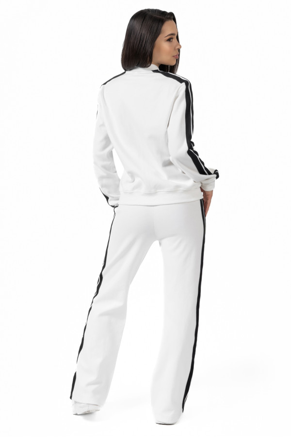 Damen-Trainingsanzug Freever NF 5721 in Milchweiß, Фото №5- freever.ua