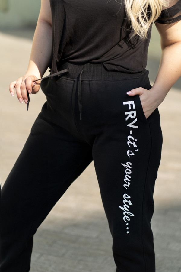 Women's sports pants Freever WF 5819 black, Фото №6- freever.ua