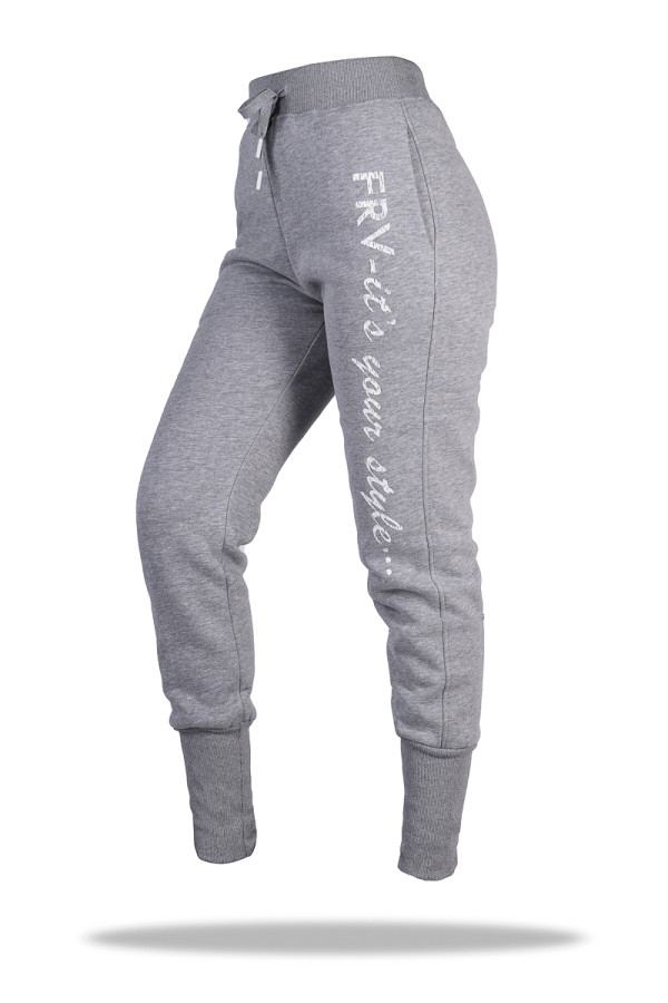 Women's sports pants Freever WF 5819 gray, Фото №2- freever.ua