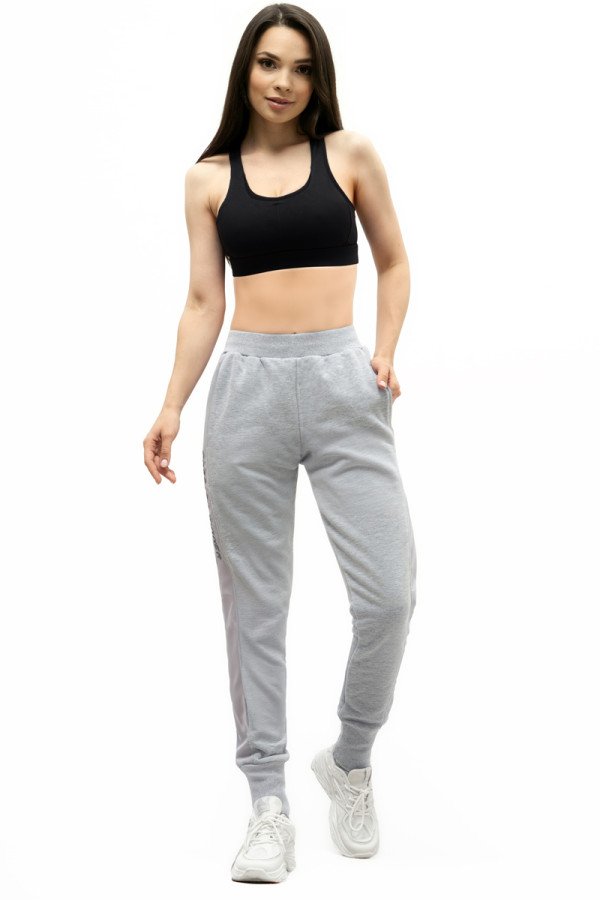 Women's sports pants Freever UF 5821 gray, Фото №2- freever.ua