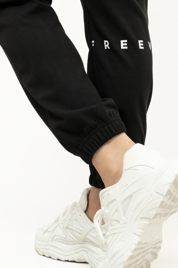Women's sports pants Freever UF 5822 black, Фото №4- freever.ua