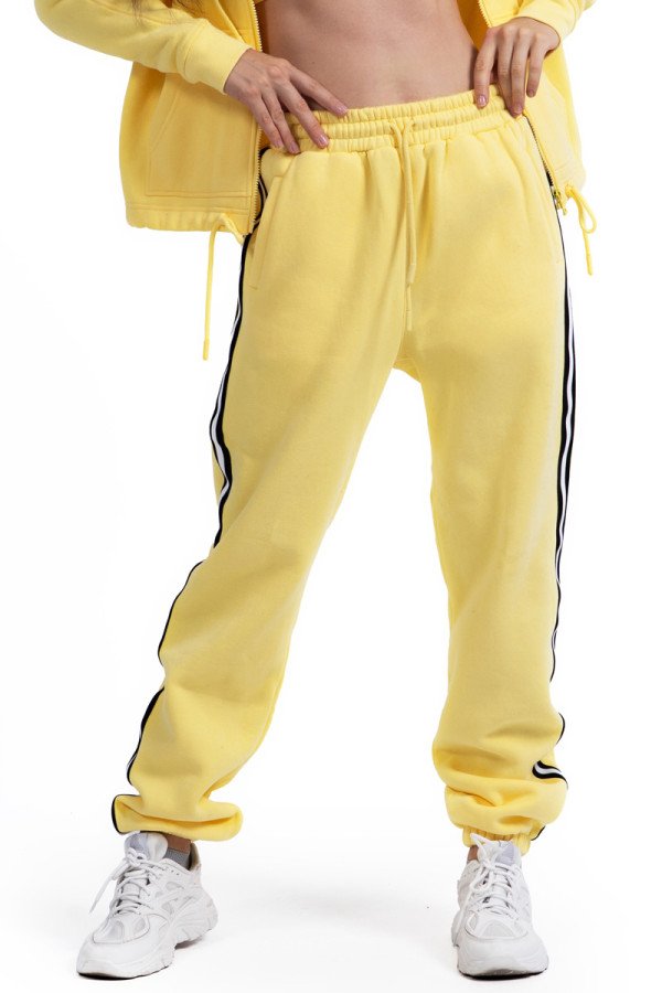 Womens sports pants Freever NF 5823 yellow