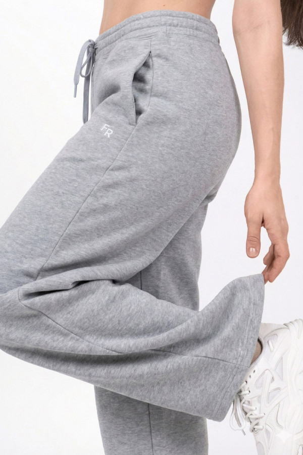 Womens sports pants Freever NF 5826 grey, Фото №3- freever.ua